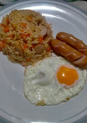 รูปของ ข้าวผัดอเมริกัน
