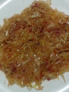 A picture of Fried Cabbage.
