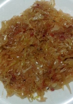 A picture of Fried Cabbage.