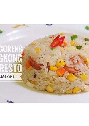 Foto resep Nasi goreng hongkong ala resto