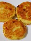 Tortitas de puré de papa con queso y huevo 🥔🧀🍳