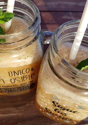 Una foto de Sorbete de mojito thermomix