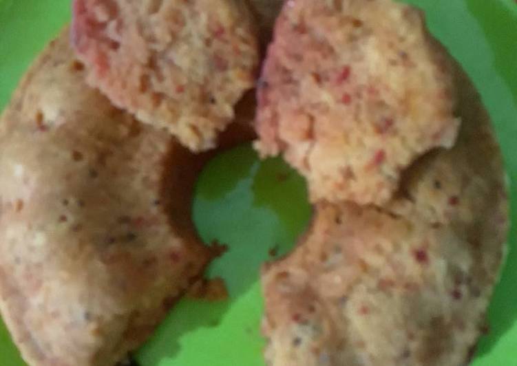 Bolu buah naga home made super lembut