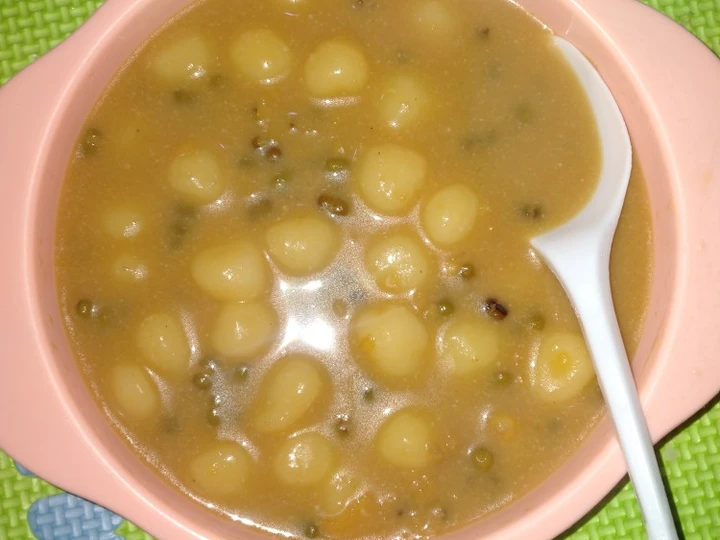 Langkah Mudah untuk Membuat Resep Katiri Mandi / Bubur Candil yang Lezat Anti Ribet, Lezat