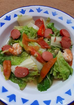 Foto resep Tumis sawi putih #BikinRamadanBerkesan