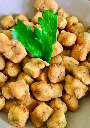 Foto resep Cemilan Tempe Dadu Garing