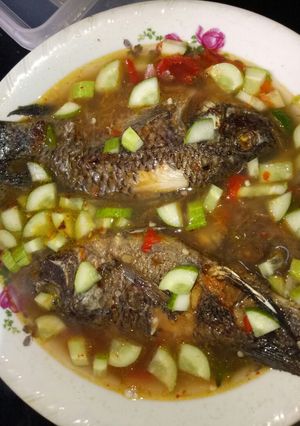 Foto resep Pecak ikan nila
