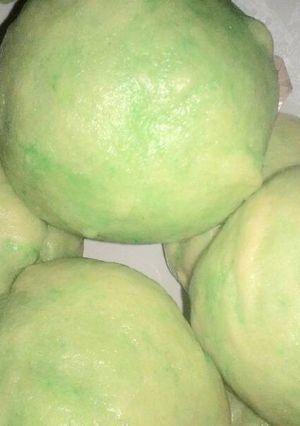 Foto resep Bakpao pandan isi suka suka