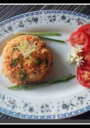 A picture of Jasmine rice.