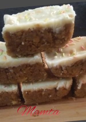 A picture of Corn flakes,peanut butter fudge.