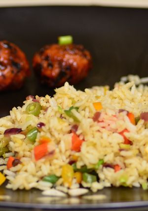 A picture of Veg Fried Rice.