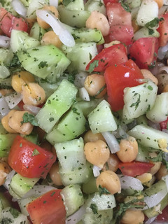 عکسی از دستور سالاد چیکپیز