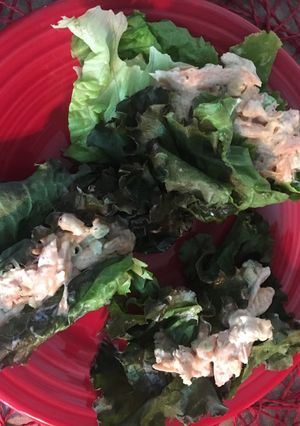 A picture of Crack Chicken Salad.