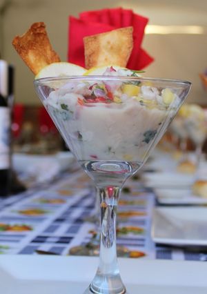 Una foto de Ceviche de Reineta