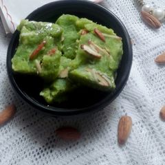 A picture of Lauki halwa without khoya.