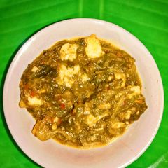 A picture of Spinach (palak Paneer).