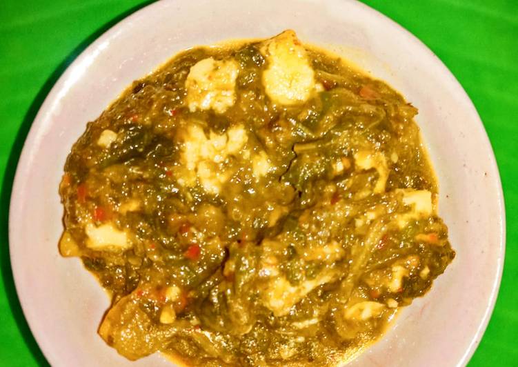 Recipe of Quick Spinach (palak Paneer)