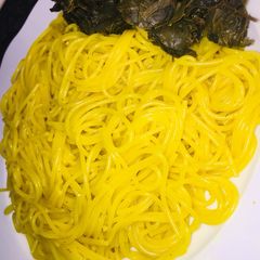 A picture of Turmeric pasta 🍝.