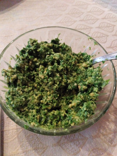 Una foto de Pesto de Hojas de Apio