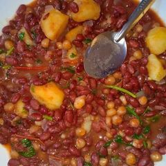 A picture of Githeri waruu.