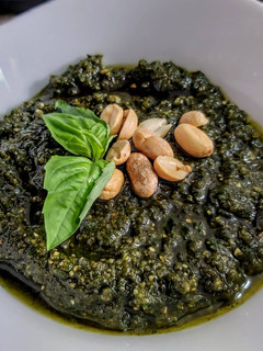 Una foto de PESTO de Albahaca🌿con Toque🍋especial...!