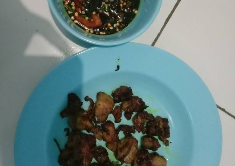 Kambing goreng (bumbu maranggi)