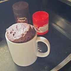 A picture of Chocolate mug cake.