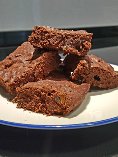 Una foto de Brownie con jengibre (ideal para chocoholics 😉)!!