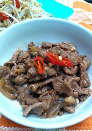 Foto resep Daging masak saos tiram