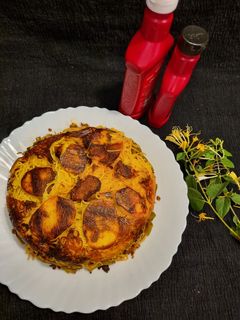 عکسی از دستور ماکارونی با لوبیا سبز