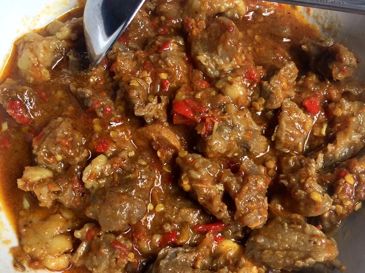 Langkah Gampang Menyiapkan Resep Oseng-oseng mercon versi ribet yang Lezat Sekali