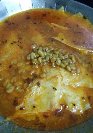 पापड़ मेथी की सब्जी (Papad methi ki sabzi recipe in Hindi) रेसिपी मुख्य फोटो
