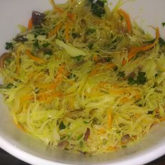 A picture of Steamed cabbage.