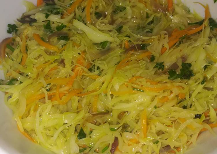 Recipe of Perfect Steamed cabbage