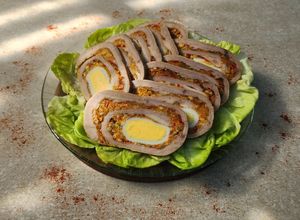 Una foto de 🍥Matambre de carne / Arrollado 🍥