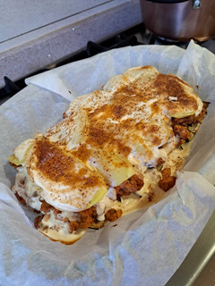 Una foto de Moussaka de berenjena