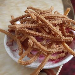 A picture of Butter Murukkulu (Rice flour Chakli).