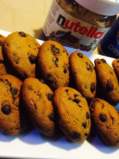 A picture of Chocolate chip cookies.
