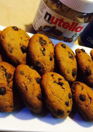 A picture of Chocolate chip cookies.