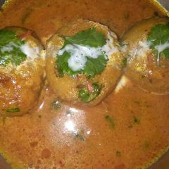 A picture of Ghobhi malai kofta.
