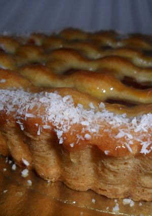Una foto de Pastafrola con harina leudante