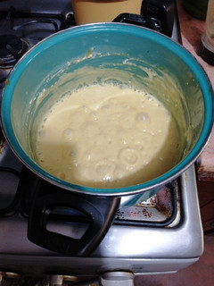 Una foto de Crema pastelera caribeña