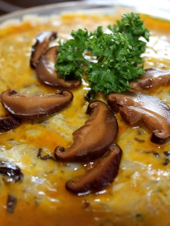 Recipe Vietnamese savory steamed egg &amp; pork pie which Delicious