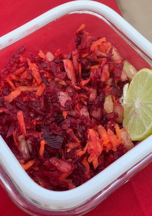 A picture of Beetroot salad.