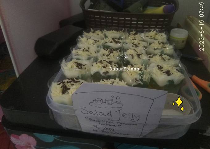 Resep Salad Jelly Ide Jualan Mudah Murah Simple Cemilan Segar