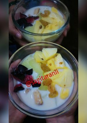 Foto resep Overnight Nabeez Fruities