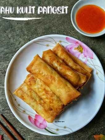 Cara Gampang Membikin Resep  Tahu Kulit Pangsit Goreng yang Sempurna, Lezat Sekali