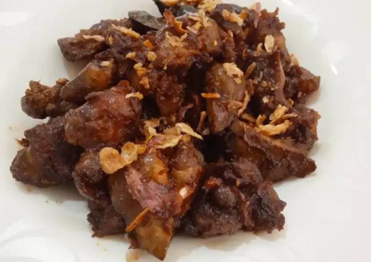 Bumbu Gongso rempelo ati | Langkah Membuat Gongso rempelo ati Yang Sedap