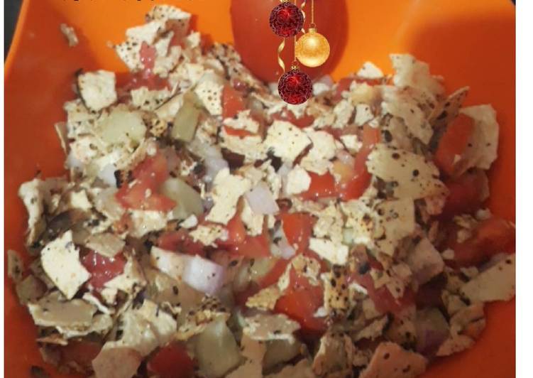 Easiest Way to Make Award-winning Papad salad