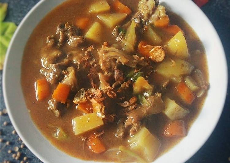 Resep Kare daging praktis, Enak Banget